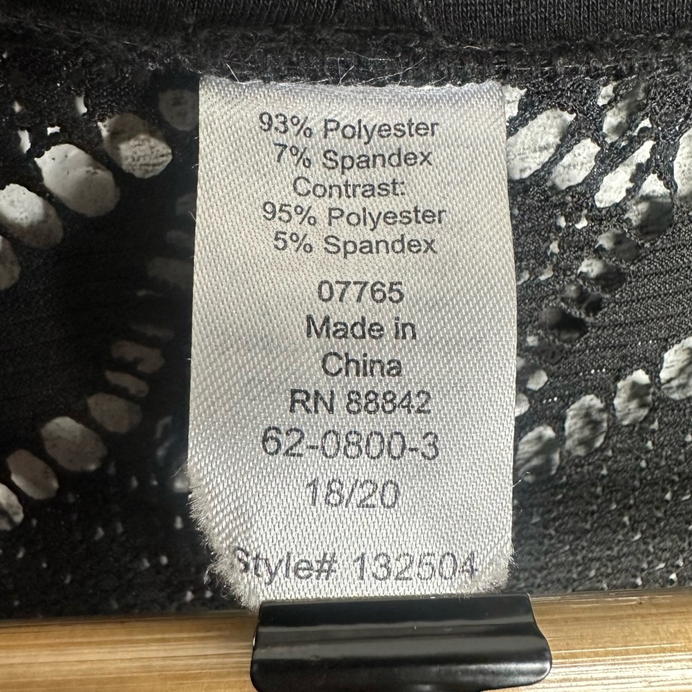 EUC Swimsuits For All Women's Black Swim Coverup Sheer Size 18/20 (RN 88842) - Picture 10 of 13